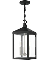 Livex Nyack 3 Light Outdoor Pendant Lantern