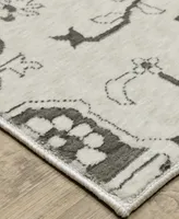 Oriental Weavers Intrigue INT08 5'3" x 7'6" Area Rug