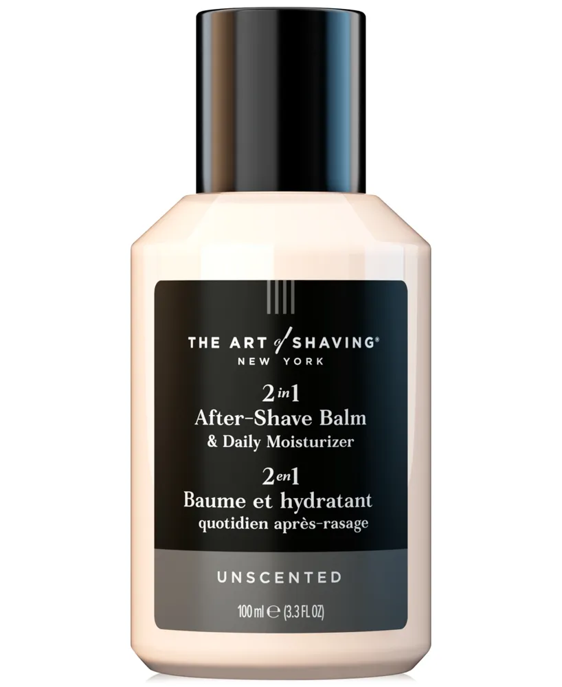 The Art of Shaving After Shave Balm, Unscented, 3.3 Fl Oz