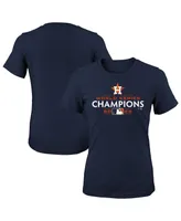 Big Girls Fanatics Navy Houston Astros 2022 World Series Champions Logo T-shirt