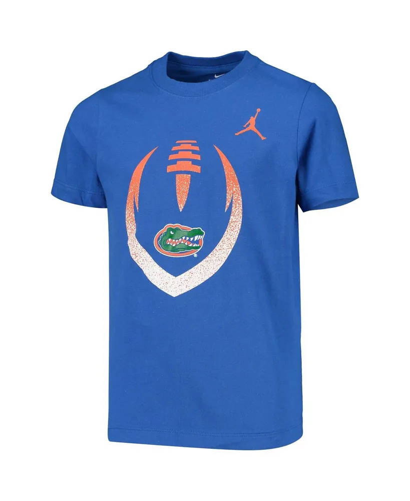 Big Boys and Girls Nike Royal Florida Gators Sideline Icon T-shirt