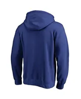 Men's Fanatics Royal Chicago Cubs Static Logo Pullover Hoodie