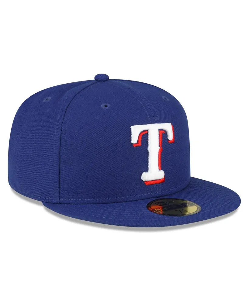 Men's New Era Texas Rangers Royal On-Field 59FIFTY Fitted Cap