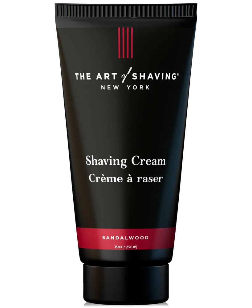 The Art of Shaving Cream Tube, Sandalwood, 2.5 Fl Oz