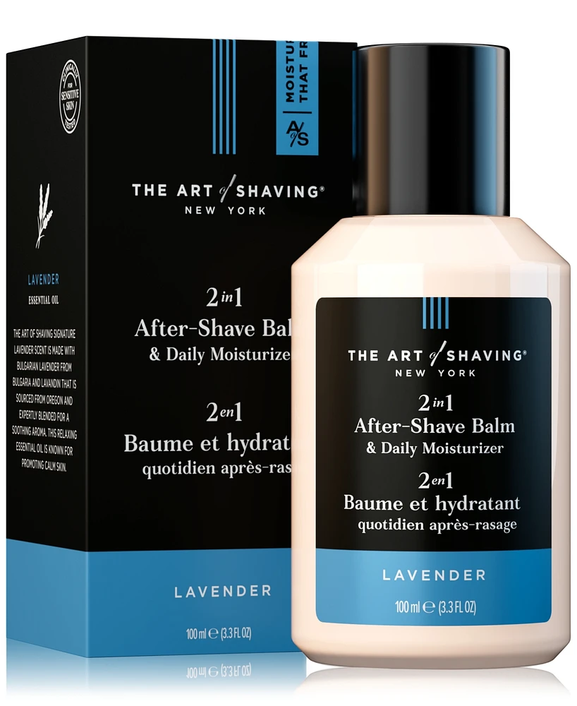 The Art of Shaving After Shave Balm, Lavender, 3.3 Fl Oz