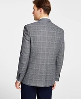 Michael Kors Men's Classic-Fit Stretch Plaid Sport Coat