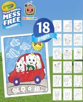 Crayola Color Wonder Cocomelon Series 18 Mess Free Coloring Pages Set