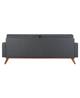 Gneiss 85" Modern Linen Sofa