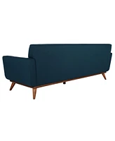 Opal 90" Linen Tufted Sofa