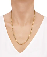 22" Italian Gold Anchor Link Chain (4-1/2mm) in 10k Gold