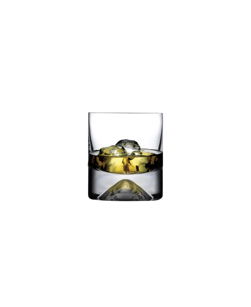 Nude Glass No 9 Whiskey Glasses, Set of 4