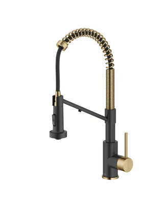 Kraus Bolden 2-in-1 Commercial Style Pull-Down Single Handle Water Filter Kitchen Faucet for Reverse Osmosis or Filtration System
