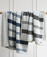 Nautica Saltmarsh Sherpa Throw, 60" x 50"