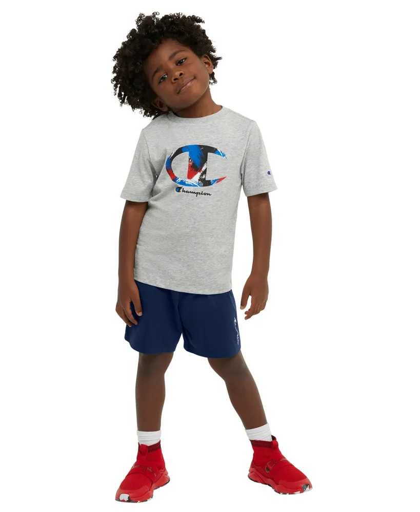 champion shorts and t shirt set