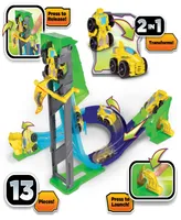 Supreme Machines Nkok High Speed Racer-Bot Vertical Launcher Track Rocket Bot 42032, Transforming 2-in-1 Car Robot, Easy Assembly, 13 Piece Set