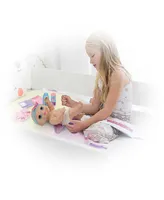 Cuddle Kids Play All Day 17 Piece 10" Baby Doll Playset New Adventures, Children's Pretend Play Set