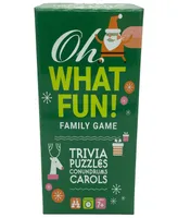 Oh What Fun Holiday, Family, Party, Trivia Game Solve Christmas Trivia And Puzzles