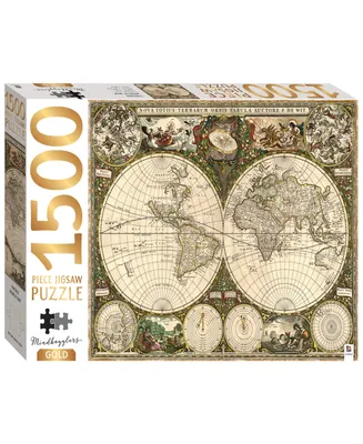 Mindbogglers Gold-Tone Foil 1500-Piece Jigsaw Puzzle Vintage
