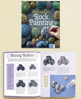 Metallic Rock Painting Box Set Diy Rock Painting For Adults Rocks, Brush, Paint included Mandala Stone Artist Create Rock Artwork At Home Arts And Cra