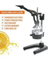 Professional Citrus Juicer + 2 in 1 Lemon Squeezer Complete Set