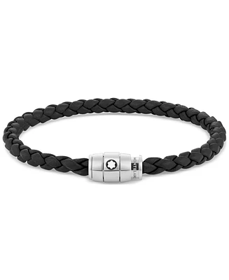 Montblanc Braided Leather Bracelet