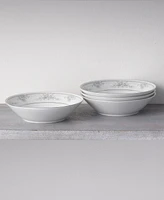 Noritake Sweet Leilani Set of 4 Soup Bowls, Service For 4