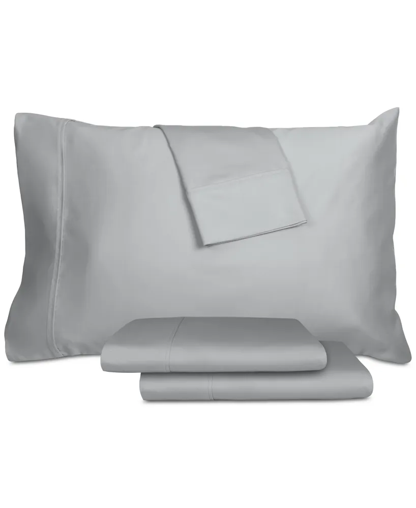 Aq Textiles Percale Solid 4-Pc. Sheet Set