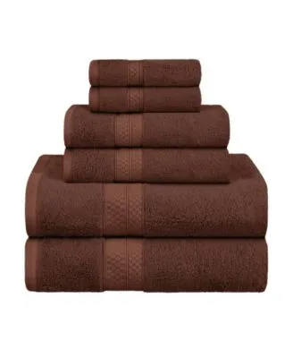 Superior Rayon From Bamboo Blend Solid Towel Set Collection