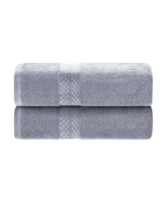 Superior Rayon from Bamboo Blend Ultra Soft Quick Drying Solid 2 Piece Bath Towel Set, 54" L x 30" W