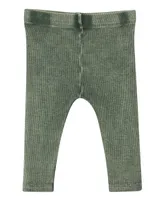 Cotton On Baby Girls Ribbed Skinny Pull Leggings