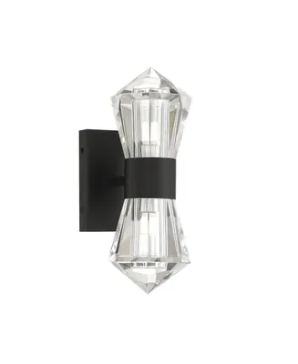 Savoy House Dryden 2-Light Wall Sconce in Matte Black