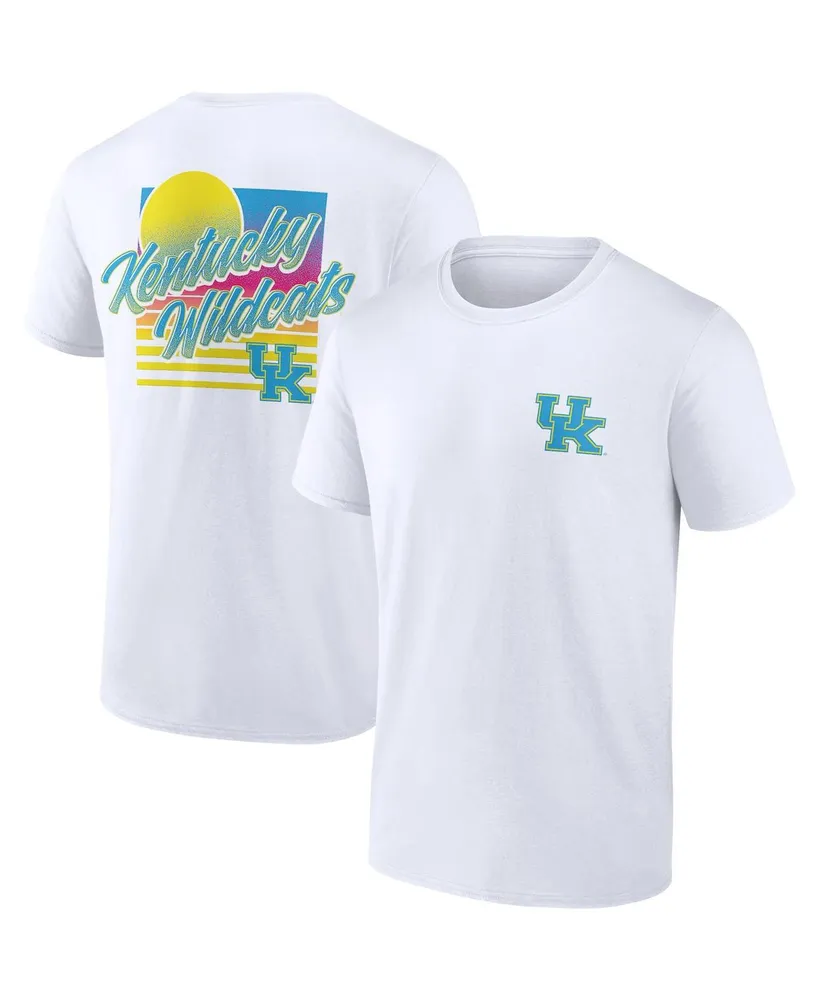 Men's Fanatics White Kentucky Wildcats High Hurdles T-shirt
