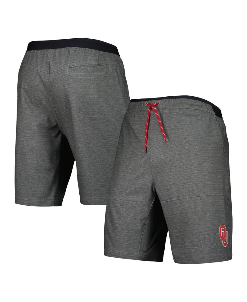 Men's Columbia Gray Oklahoma Sooners Twisted Creek Omni-Shield Shorts