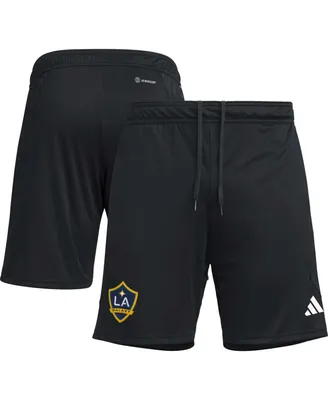 Men's adidas Black La Galaxy 2023 On-Field Aeroready Training Shorts