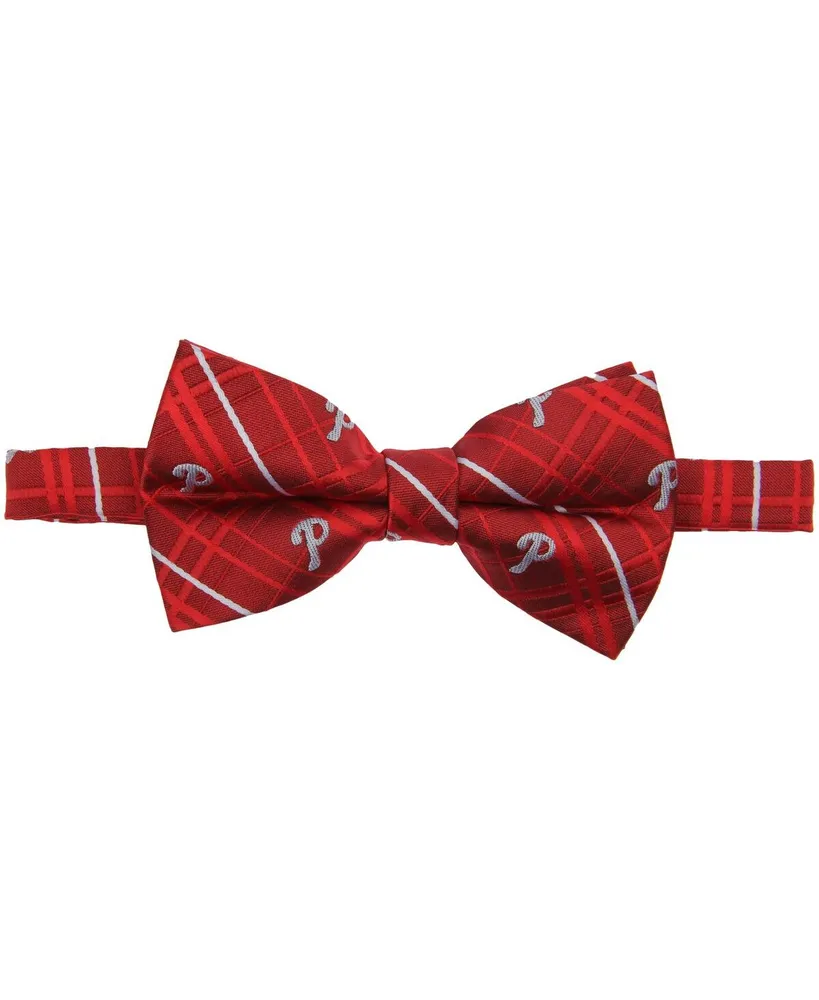 Men's Red Philadelphia Phillies Oxford Bow Tie