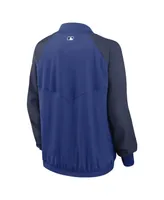 Women's Nike Royal Toronto Blue Jays Authentic Collection Team Raglan Performance Full-Zip Jacket