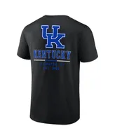 Men's Fanatics Black Kentucky Wildcats Game Day 2-Hit T-shirt