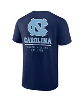 Men's Fanatics Navy North Carolina Tar Heels Game Day 2-Hit T-shirt