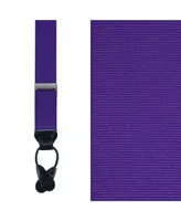 Trafalgar Phoenix 38mm Grosgrain Non Stretch Ribbon Button End Suspenders