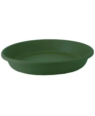 The Hc Companies Flower Pot Drip Trays for Classic Planters, 16 - Evergreen