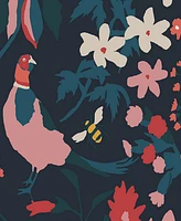 Joules Fields Edge Floral Wallpaper