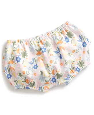 First Impressions Baby Girls Floral Cotton Bloomer, Created for Macy's