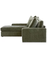 Michola 98" 2-Pc. Fabric Sectional with Chaise, Created for Macy's