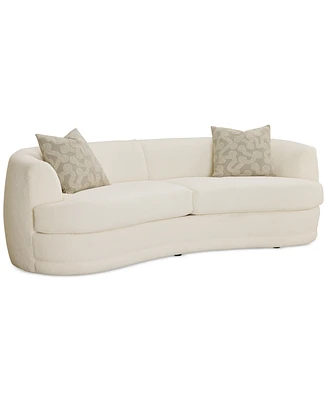 Jenselle 97" Curved Fabric Estate Sofa, Created for Macy's