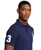 Polo Ralph Lauren Men's Big Pony Custom Slim Fit Mesh