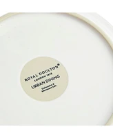 Royal Doulton Urban Dining Plate/Lid White Set of 4