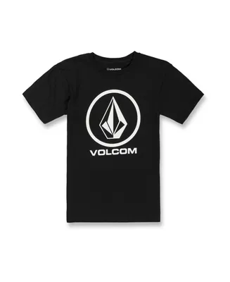 Volcom Big Boys Crisp Stone Graphic Short Sleeve T-shirt