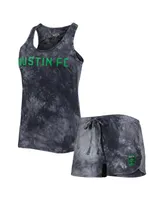 Women's Concepts Sport Charcoal Austin Fc Billboard Tank Top and Shorts Sleep Set