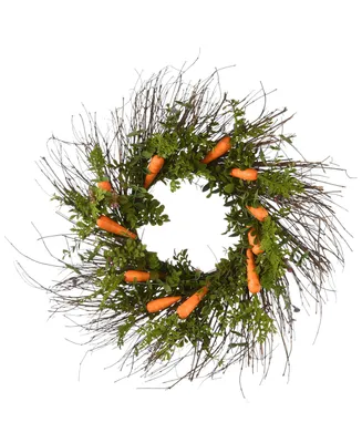 National Tree Company 24" Carrot Easter Wreath