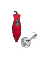 Brentwood 2-speed Hand Blender - Red Soft Grip Handle